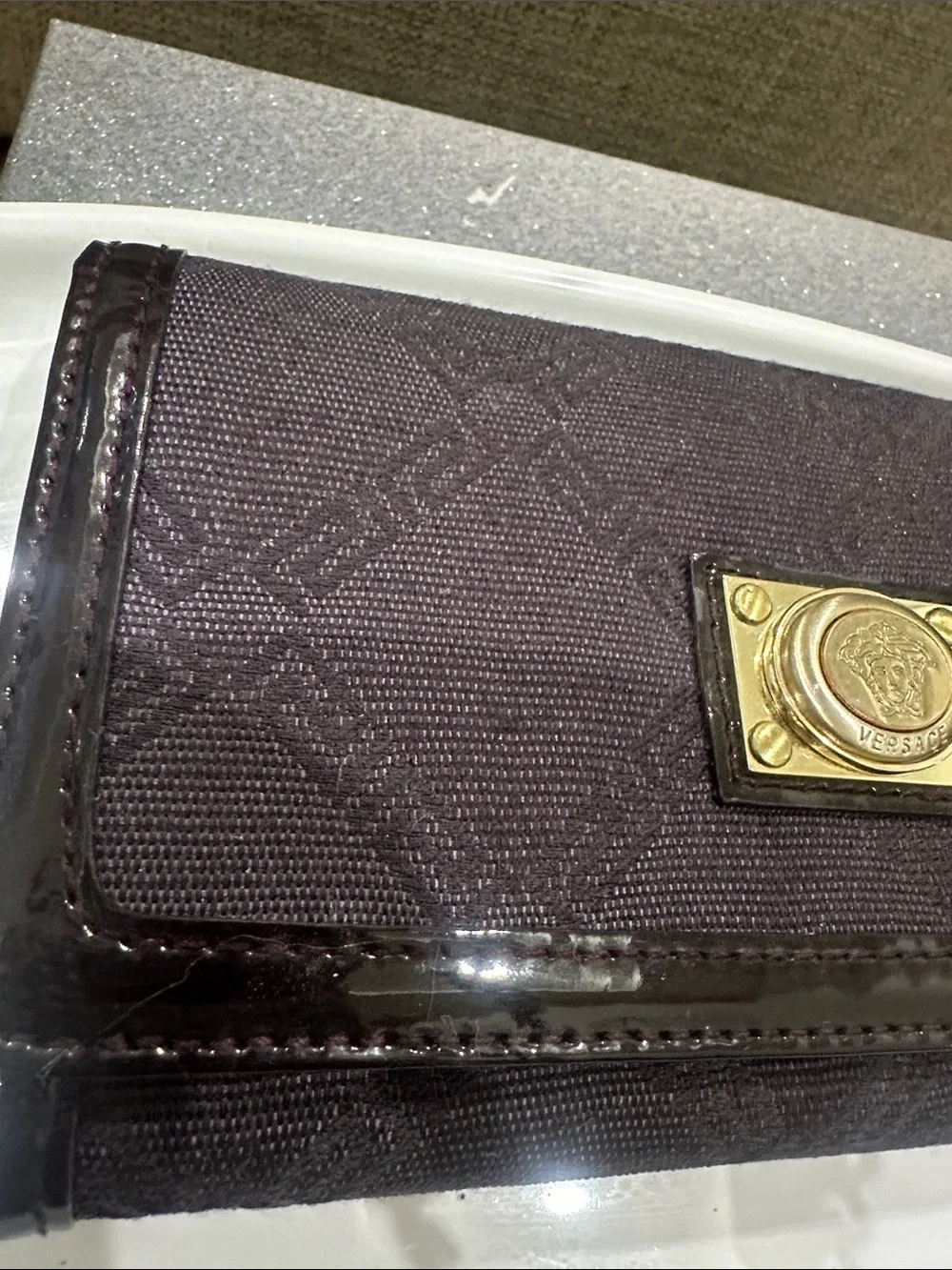 Versace trifold wallet
